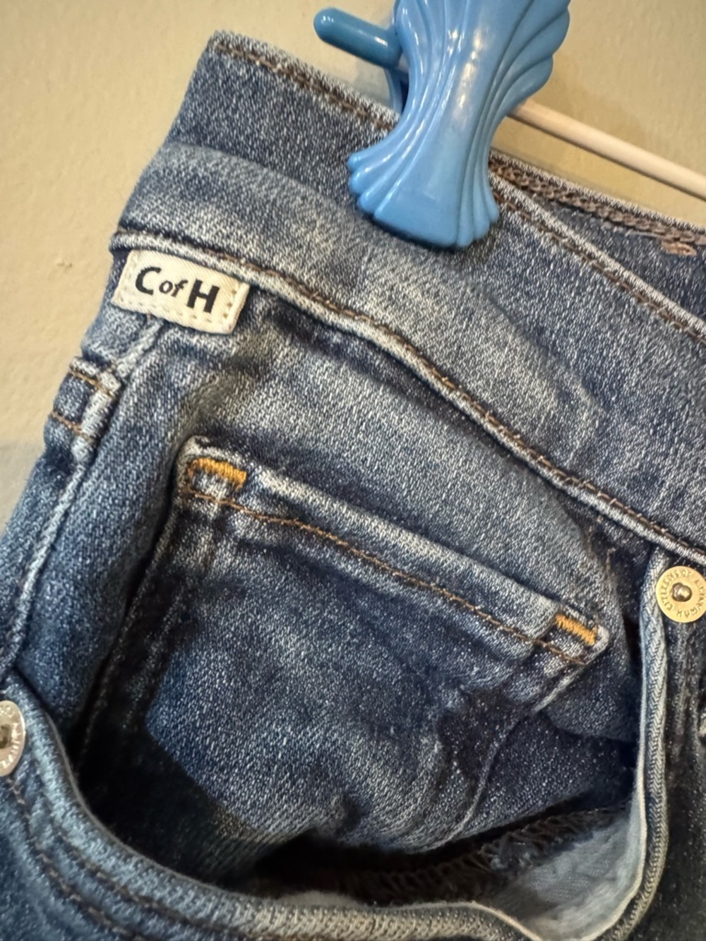 Citizens Of Humanity Blue Flare Jeans - Picture 2 of 7